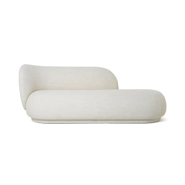 Rico Divan Boucle L Off-white
