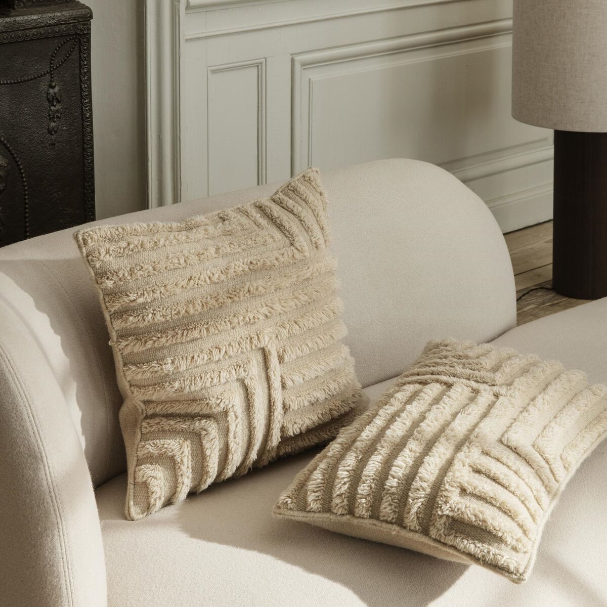Rico Divan Brushed L Warm Gray