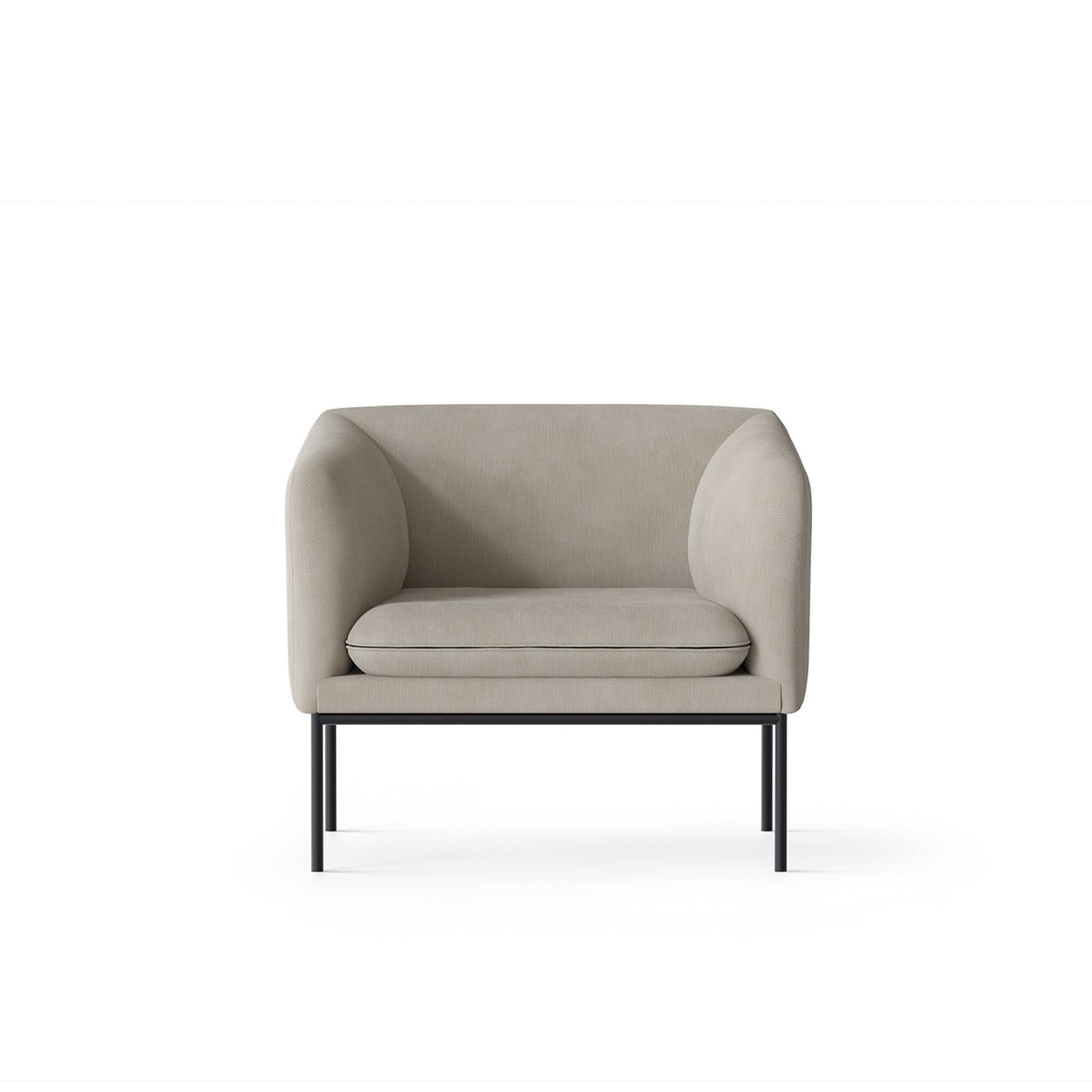 Turn 1 Seater Sort Cotton Linen Natural