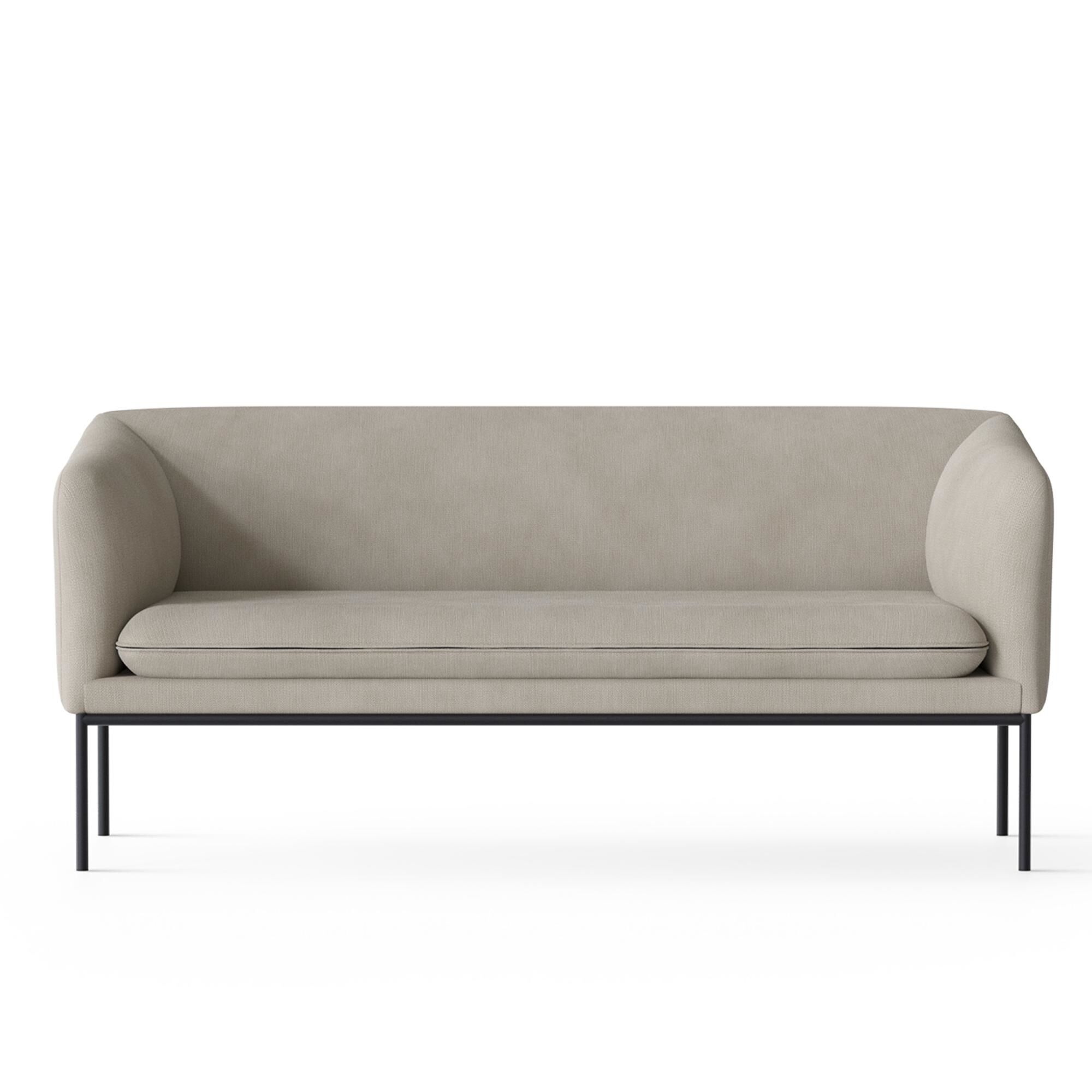 Turn 2 Seater Sort Cotton Linen Natural