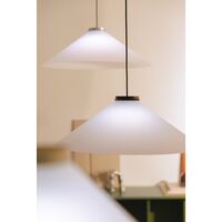 Aline 58 Pendel Frosty/Aluminium