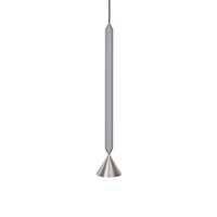 Lysegrå/Polert Aluminium