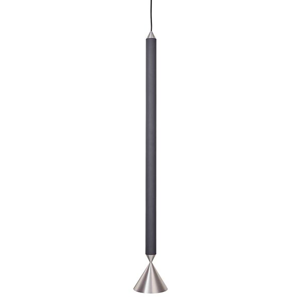 APOLLO 79 Pendel Svart/Polerat Aluminium