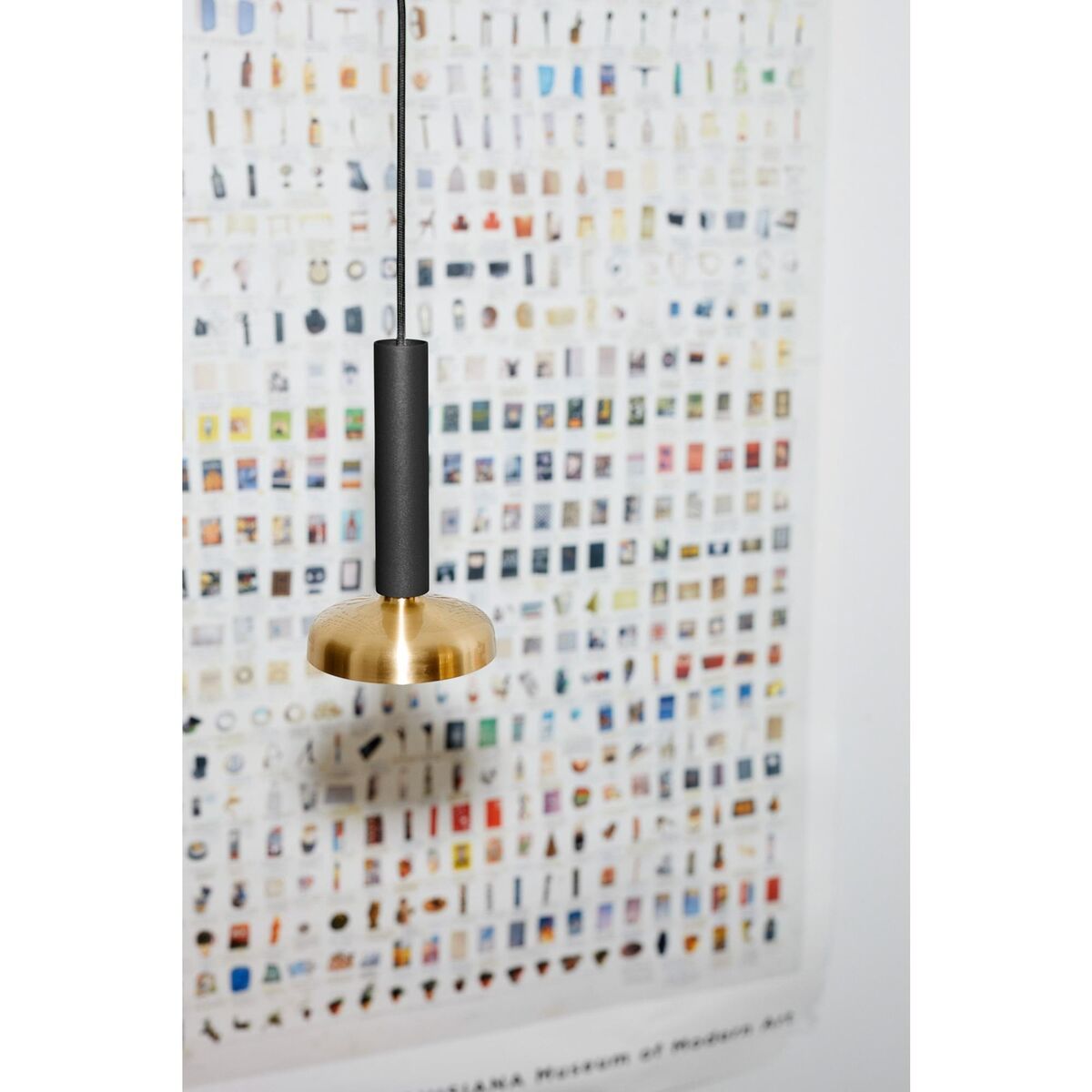 BLEND Pendant Black/Brass