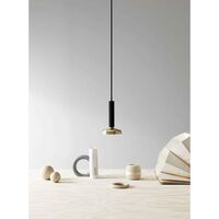 BLEND Pendant Black/Brass