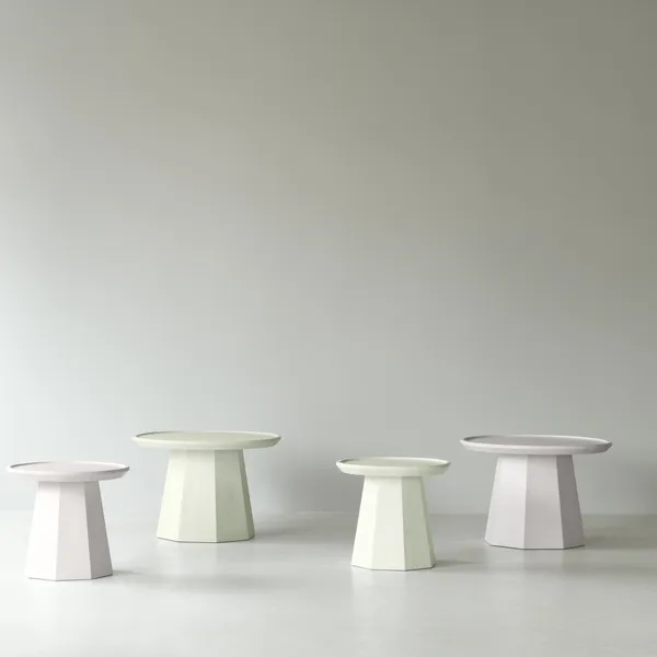Pine Coffee Table Small Light Green