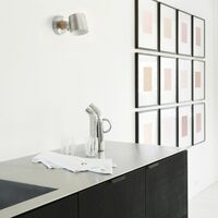 Rise Vegglampe Rustfritt Stål uten Ledning
