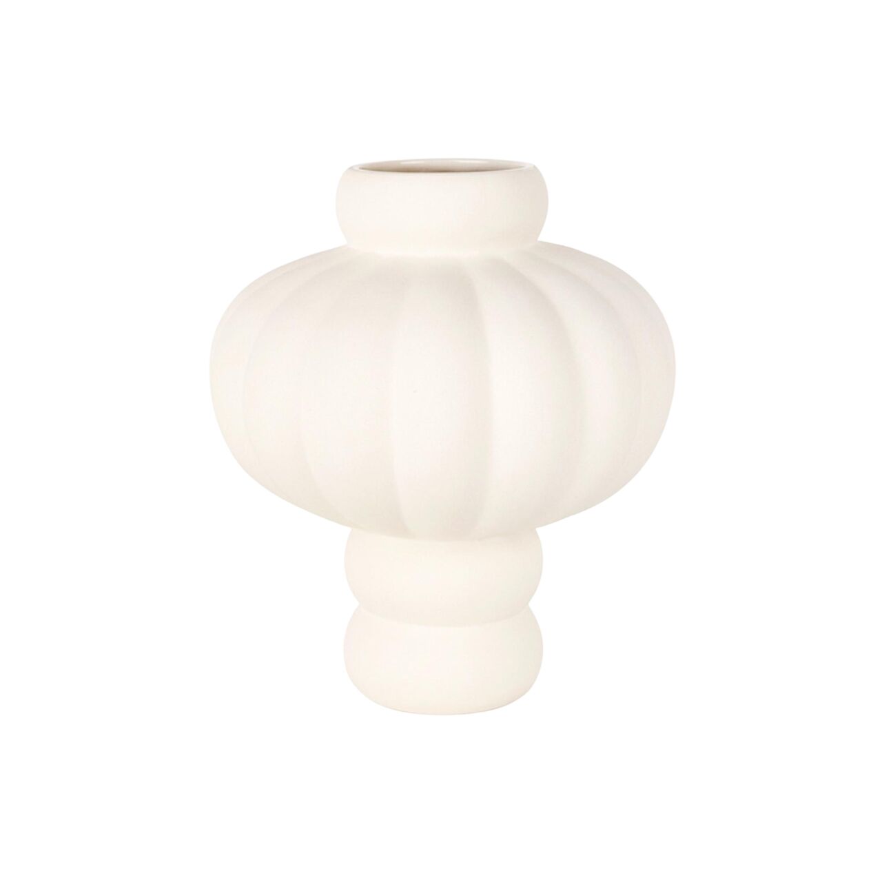 Vase Ballon 03 Blanc Brut