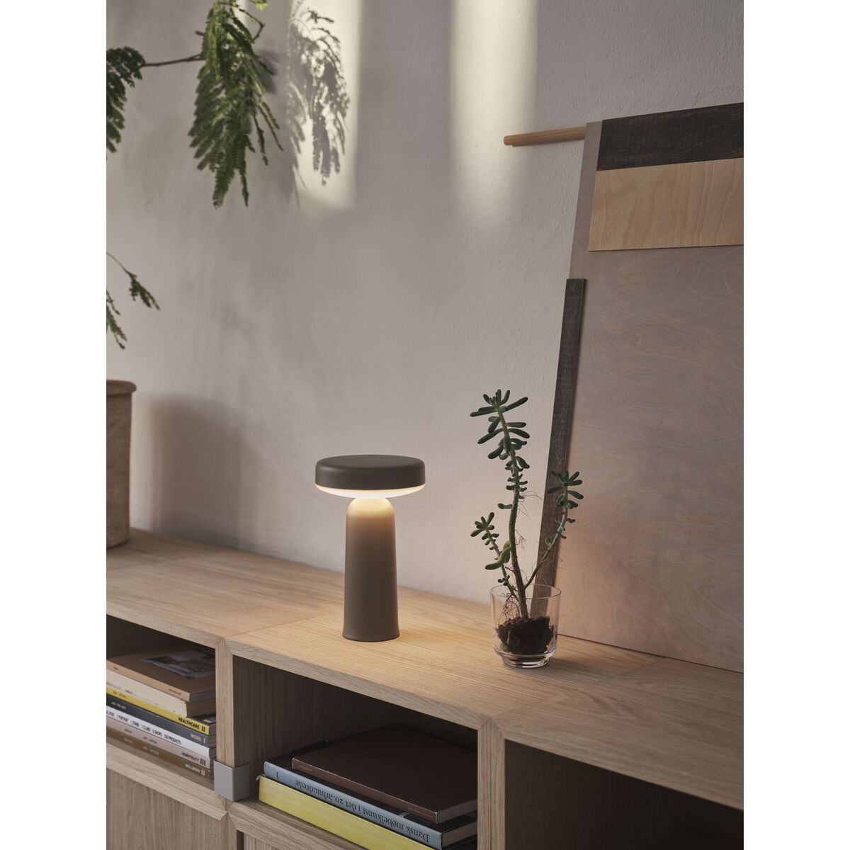 Ease Tragbare Lampe Grau
