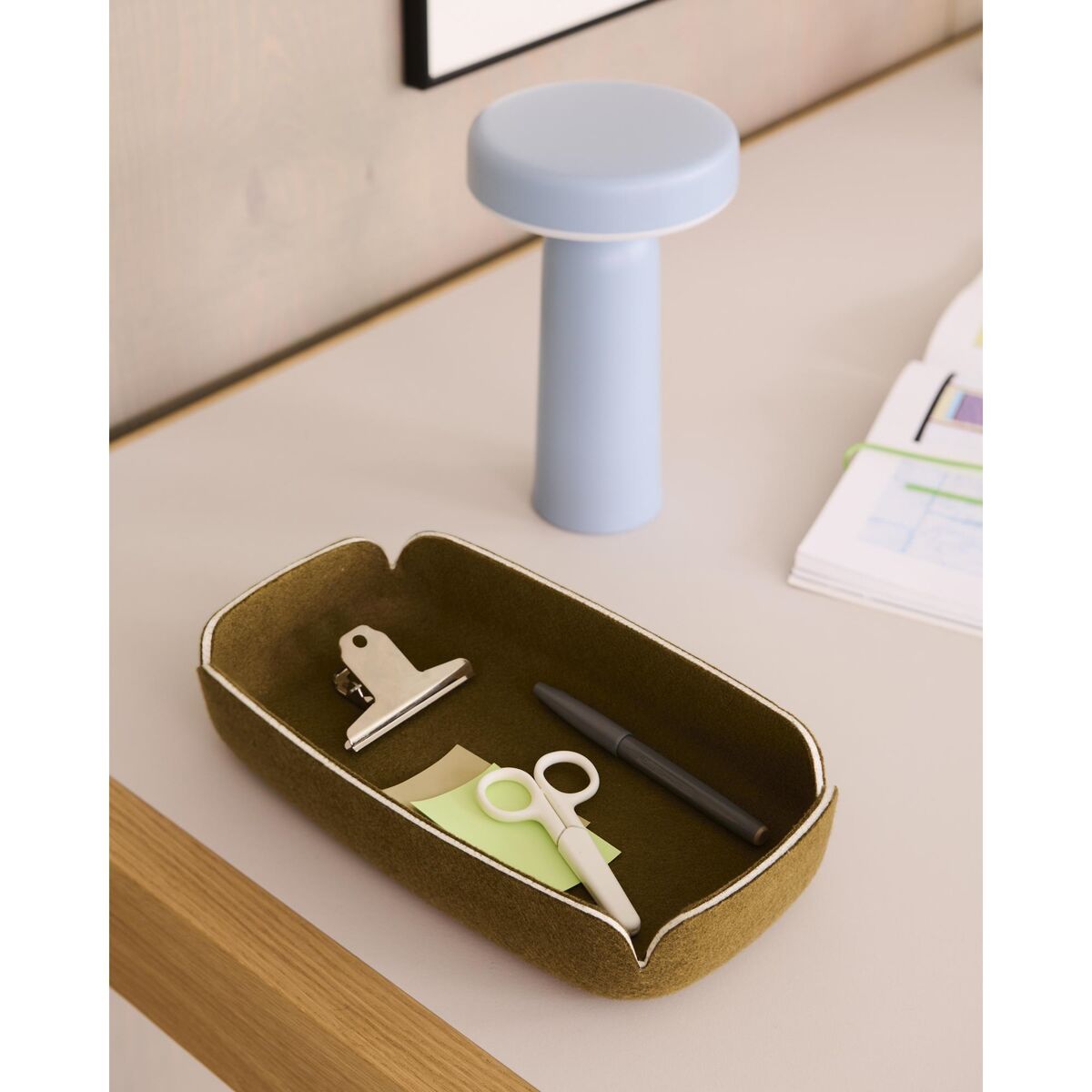 Ease Transportabel Lampe Lyseblå