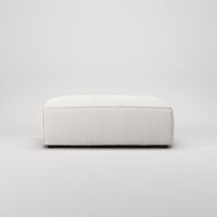 Grand Fußhocker Steam/Weiß