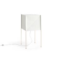 Lampada da Terra Paper Cube Bianco