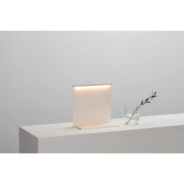 LBM Tischlampe Cremeweiß