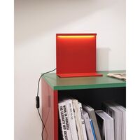 LBM Tischlampe Tomatenrot