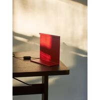 LBM Tischlampe Tomatenrot