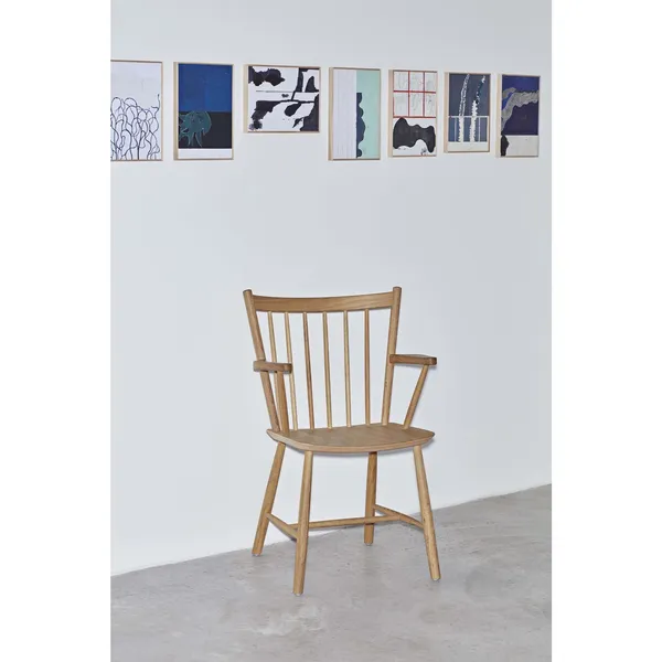 J42 Dining Chair Oiled Oak