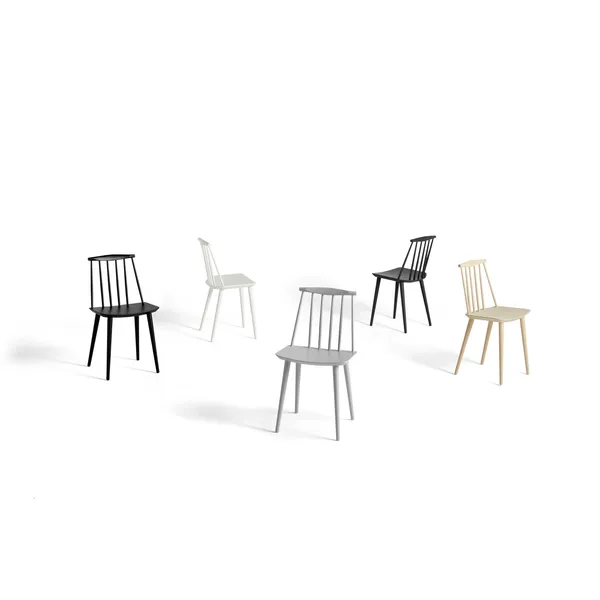 J77 Eettafelstoel Gelakt Eiken