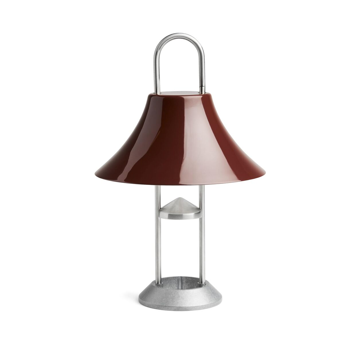 Mousqueton Portable Lamp Iron Red