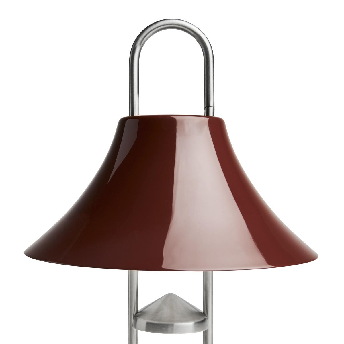 Mousqueton Portable Lamp Iron Red