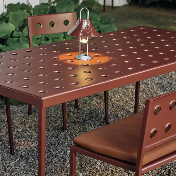 Mousqueton Tragbare Lampe Eisen Rot