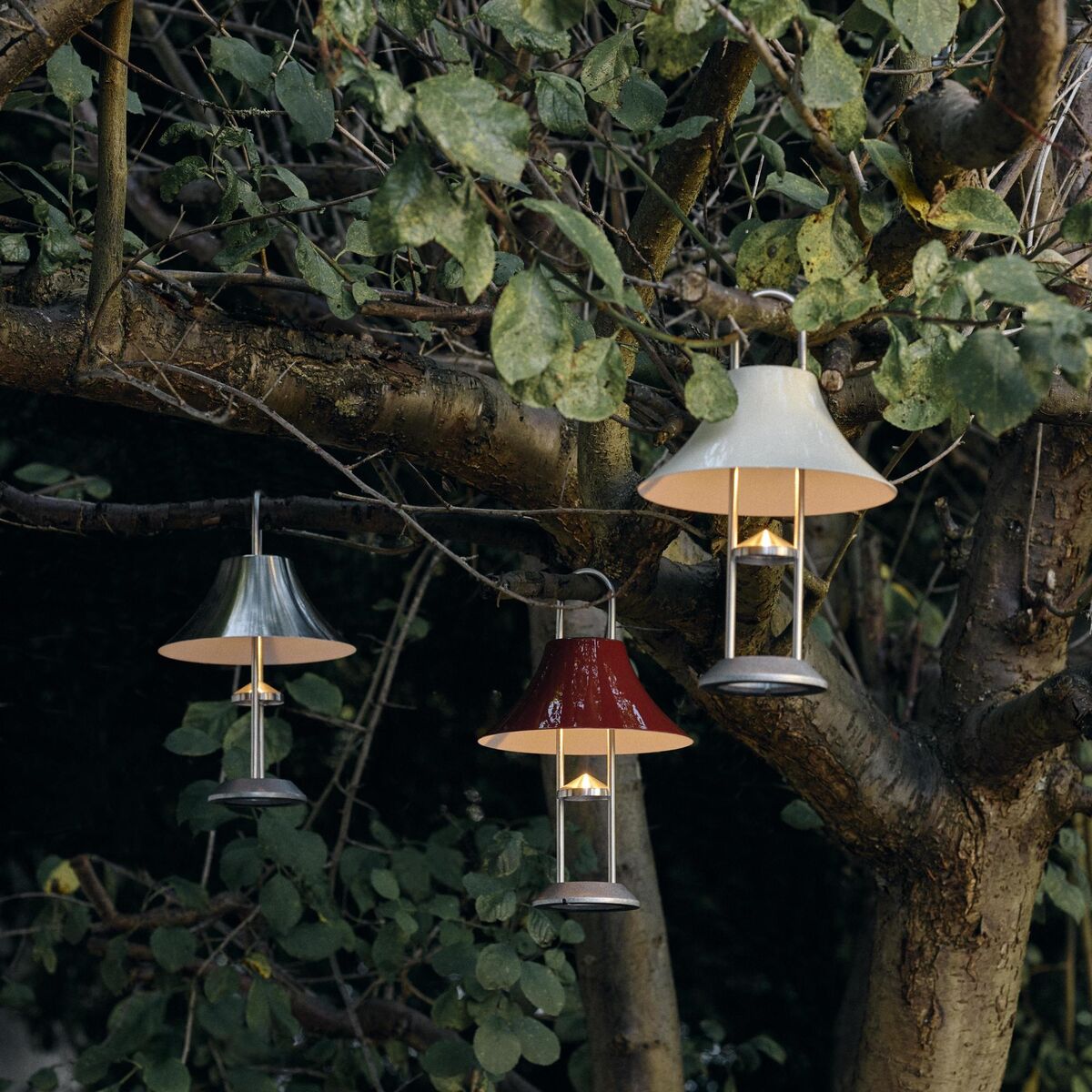 Mousqueton Portable Lamp Iron Red