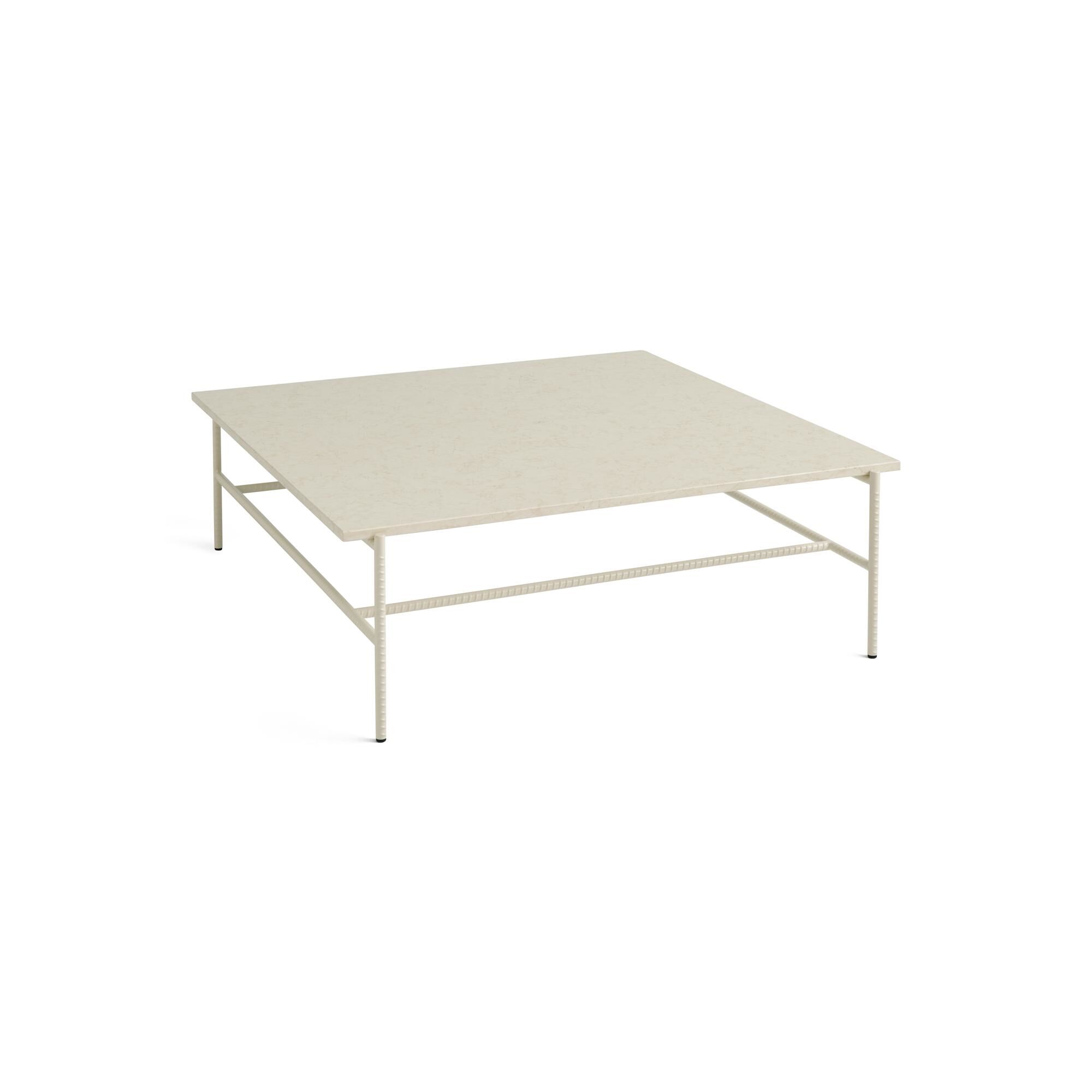 Rebar Sofabord Stor Beige Marmor