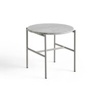 Rebar Sidebord Ø45 Grå Marmor