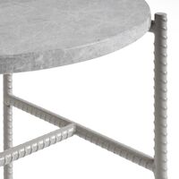 Rebar Sidebord Ø45 Grå Marmor