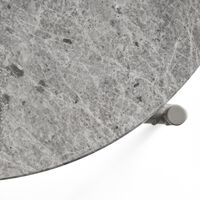 Rebar Sidebord Ø45 Grå Marmor