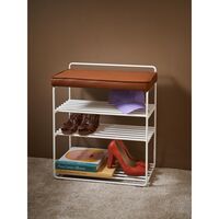 Lower East Stool Black/Cognac