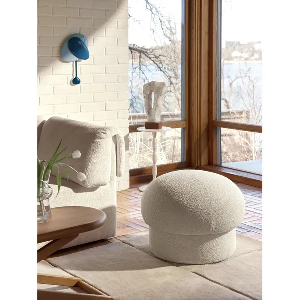 Uno Pouf 65 cm Marrone