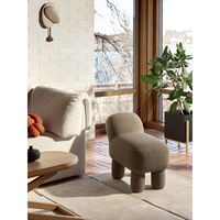 Lulu Pouf Brown