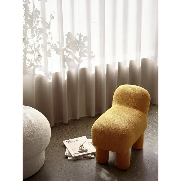 Lulu Pouf Yellow