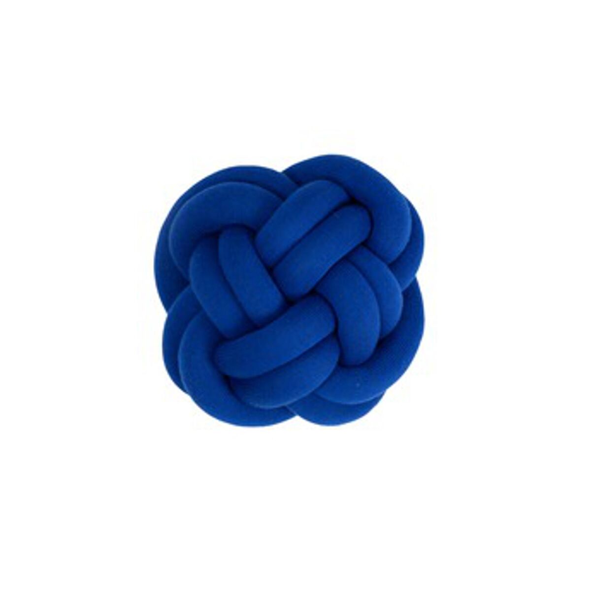 Cojín con Nudo Azul