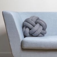 Cojín con Nudo Azul