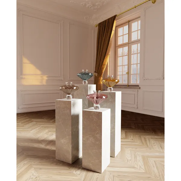Ballerina Glasvas Kaffe