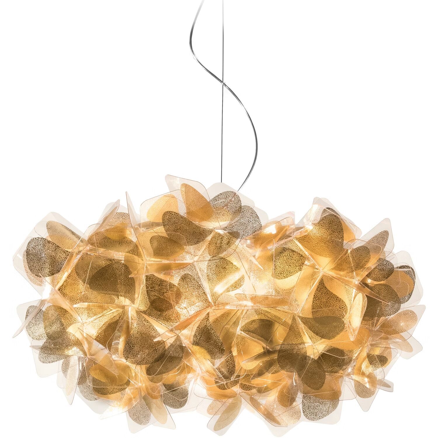 Clizia Mama Non Mama Suspension Petit Doré/ Fil Transparent