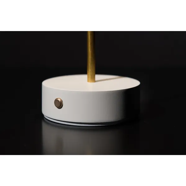 Accordéon Portable Lamp Transparent/White