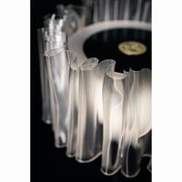 Accordéon Portable Lamp Transparent/White