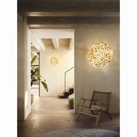 Clizia Mama Non Mama Wall/ Ceiling Light Medium Gold