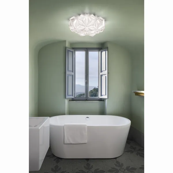 La Vie Wall/ Ceiling Light Medium White