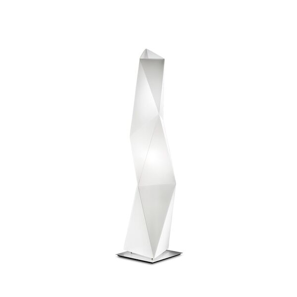 Diamond Gulvlampe Stor Hvid