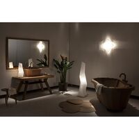 Diamond Vloerlamp Groot Wit