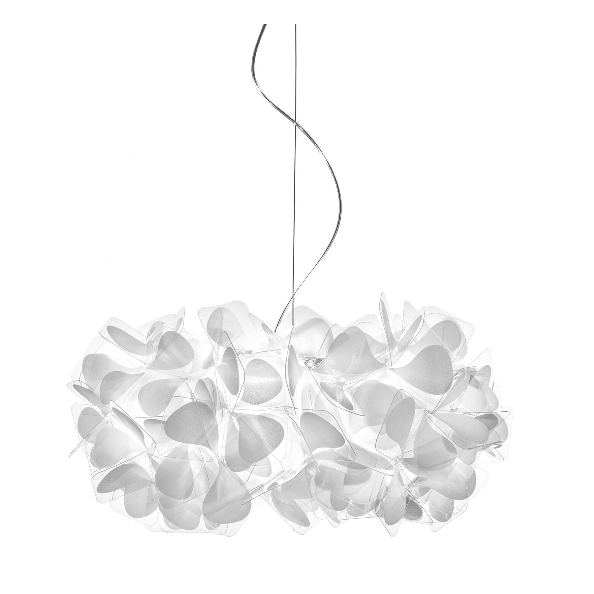 Clizia Mama Non Mama Pendant White/ Transparent Wire