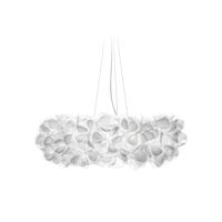 Clizia Mama Non Mama Pendant Large White/ Transparent Wire