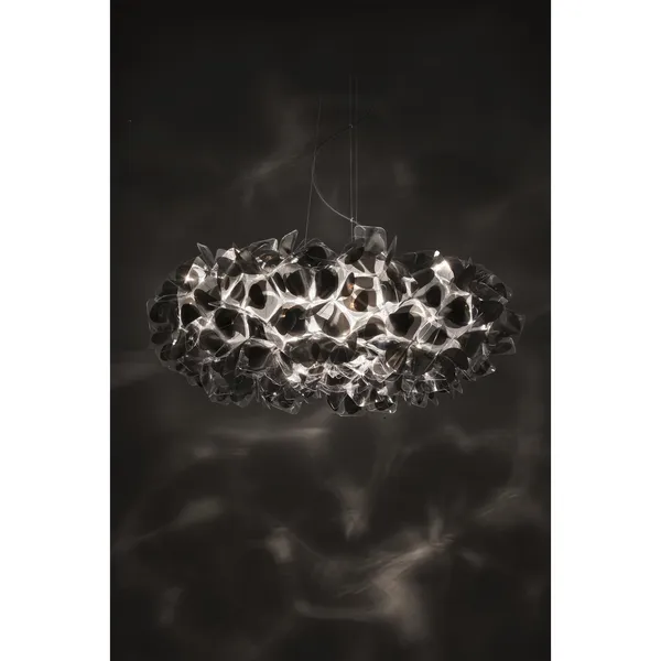 Clizia Mama Non Mama Pendant Large Black/ Black Wire