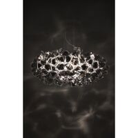 Clizia Mama Non Mama Pendant Large Black/ Black Wire