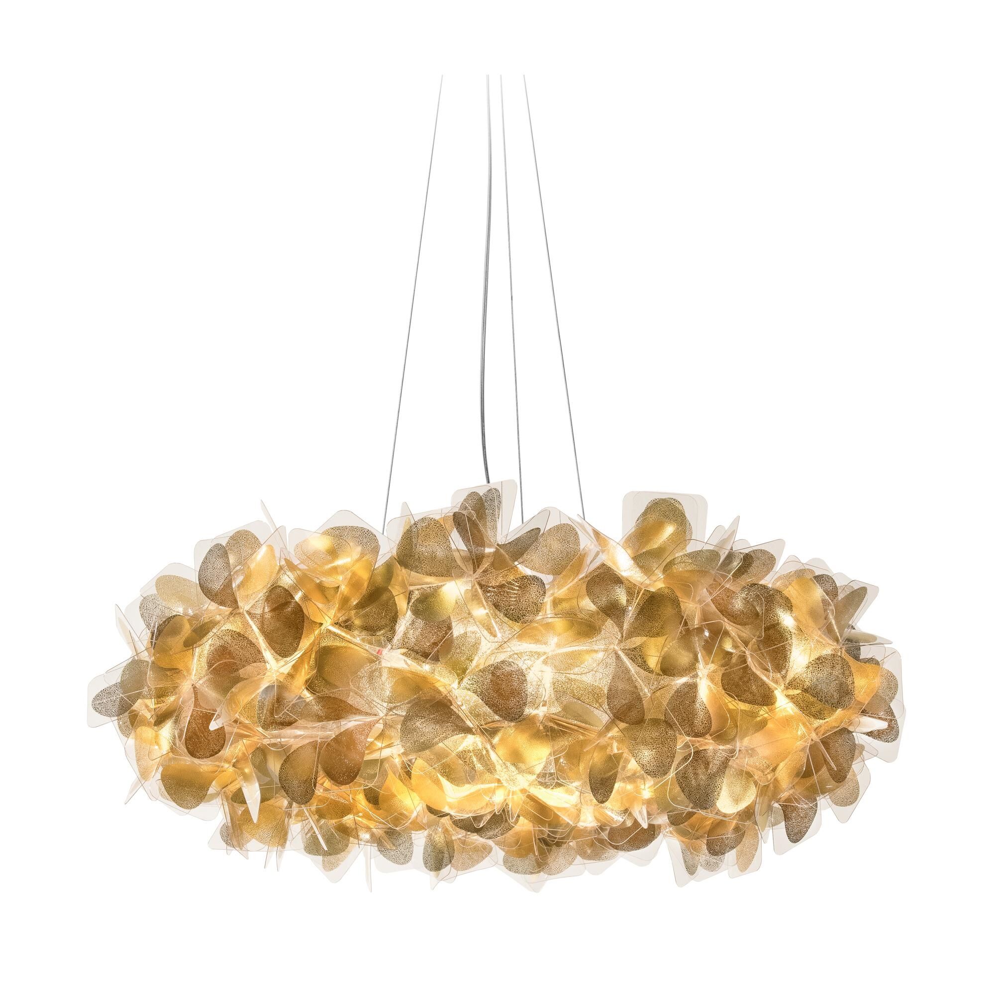 Clizia Mama Non Mama Taklampe Stor Gull/ Transparent Ledning