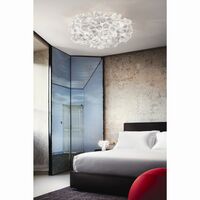 Clizia Mama Non Mama Wall/ Ceiling Light Large White