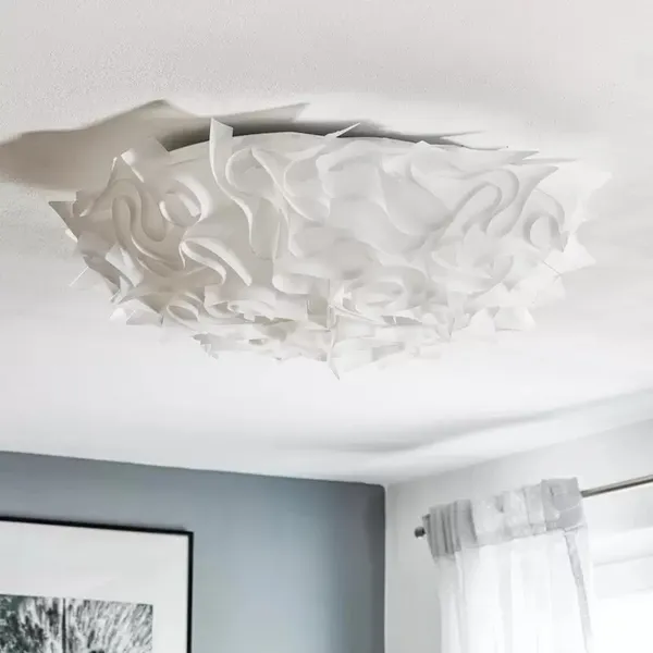 Clizia Wand-/ Plafondlamp Groot Wit